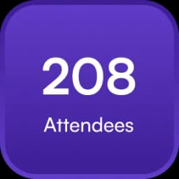 Event attendee tracking
